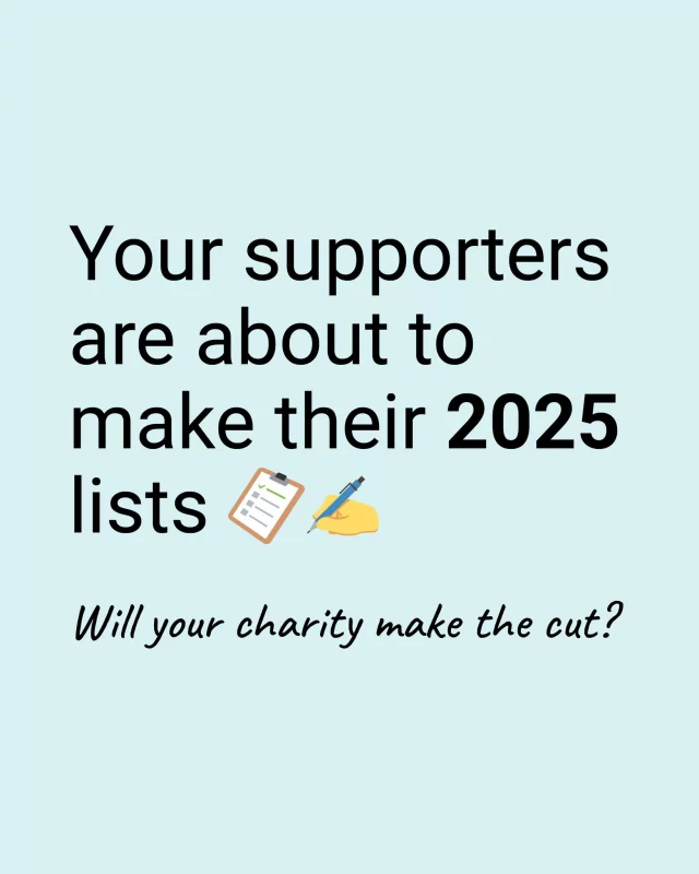 As the new year approaches, it's the perfect time to show your supporters some extra love. Our bespoke thank you call service will help you stand out, deepen donor relationships, and gain key insights about your supporters. 

Go beyond just appreciation - thank you calls are a strategic and cost-effective retention tool that pays for itself. DM for pricing and an info pack.

 #ukfundraising #individualgiving